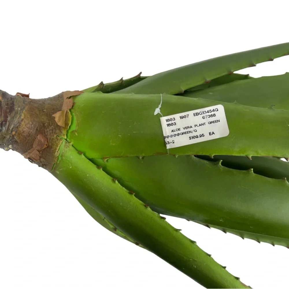 Faux Aloe Vera Plant Tropical Succulent Indoor Decor 30”‎ Tall